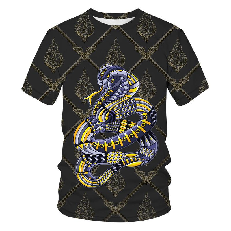 Men's T-Shirts Summer Short Sleeve T-Shirt For Men And Women Round Neck Snake Head Fashionable Casual 3D Printing 2022 Funny ClothesMen's, Cbt-2709
Men's T-Shirts Summer Short Sleeve T-Shirt For Men And Women Round Neck Snake Head Fashionable Casual 3D Printing 2022 Funny ClothesMen's, Cbt-2709