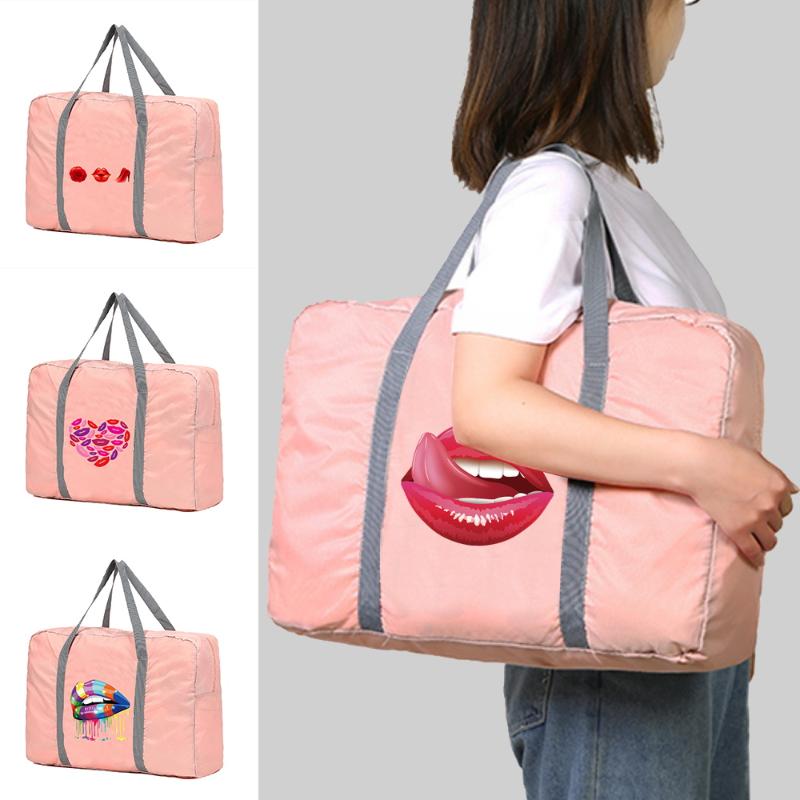 Duffel Bags Travel Bag Traveler Accessories Large Capacity Holiday Portable Luggage Folding Organizer Nylon Handbags Unisex Clothes StorageD, Pink
Duffel Bags Travel Bag Traveler Accessories Large Capacity Holiday Portable Luggage Folding Organizer Nylon Handbags Unisex Clothes StorageD, Pink