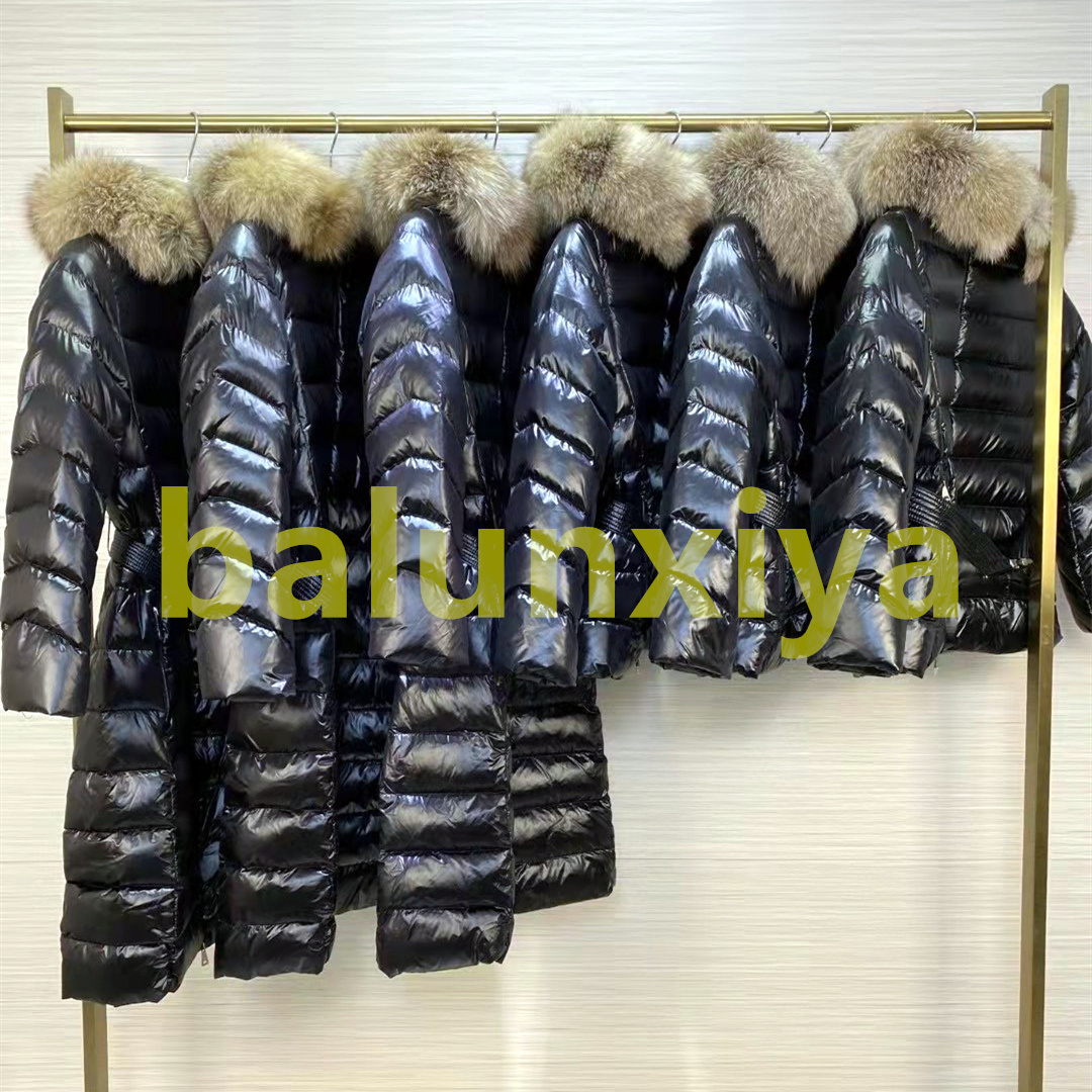 Womens fur collar down jacket mid-length slim puffer jackets epaulette decoration white duck down filling High quality outerwear designer overcoat winter clothing, Black
Womens fur collar down jacket mid-length slim puffer jackets epaulette decoration white duck down filling High quality outerwear designer overcoat winter clothing, Black