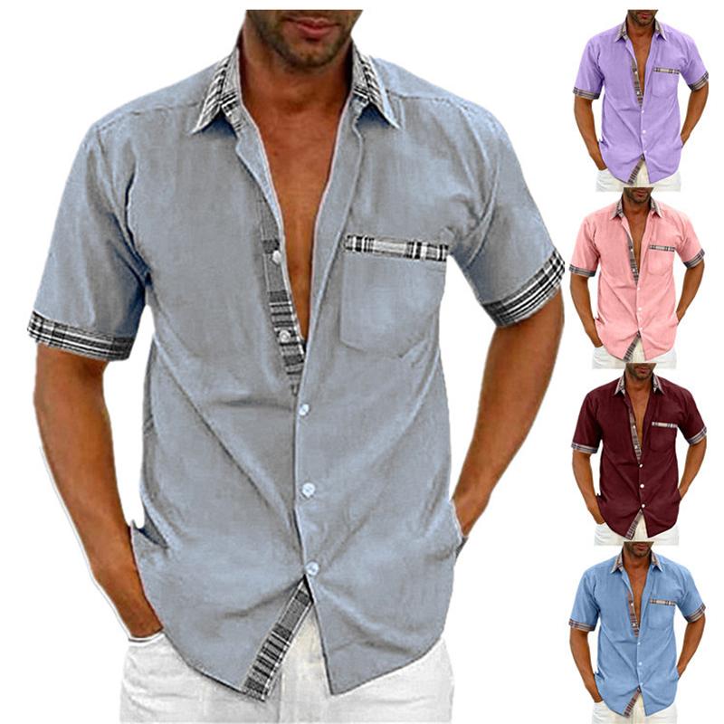 Men's Casual Shirts Summer Polyester For Men Breathable Military Short Sleeve Slim Men's Brand ClothingMen's, Black
Men's Casual Shirts Summer Polyester For Men Breathable Military Short Sleeve Slim Men's Brand ClothingMen's, Black