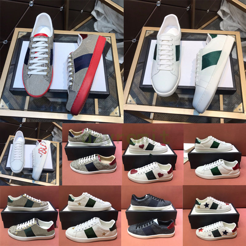 Designer Sneakers Men Women Casual Shoes Classic White Shoes Stripe Canvas Splicing Sneaker Animal Embroidery Trainers Size 35-47 With Box
Designer Sneakers Men Women Casual Shoes Classic White Shoes Stripe Canvas Splicing Sneaker Animal Embroidery Trainers Size 35-47 With Box