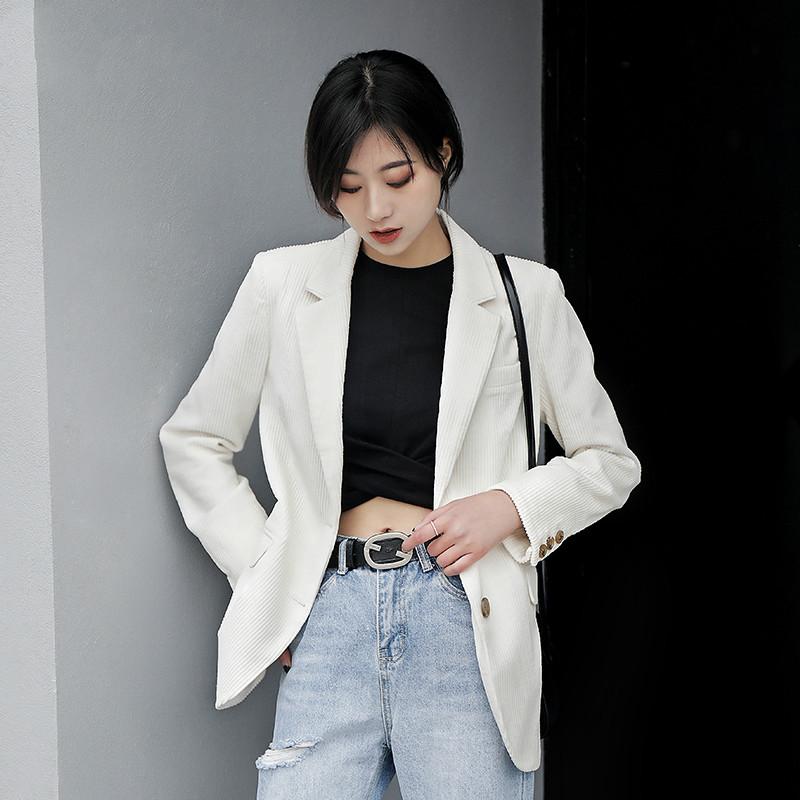 Women' Suits & Blazers Women Work And Jackets Vintage Women' Slim Blazer Autumn Long-sleeved Suit OL Corduroy Jacket Coa FemininoWomen
Women' Suits & Blazers Women Work And Jackets Vintage Women' Slim Blazer Autumn Long-sleeved Suit OL Corduroy Jacket Coa FemininoWomen