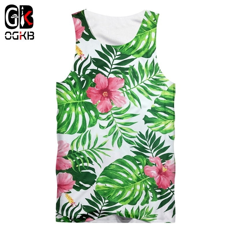 OGKB Mens Hawaii Tank Top Kasual Pria 3D Daun Dicetak Musim Panas Tanpa Lengan Baju Pakaian Kasual Keren Rompi Drop 220613, W0142
OGKB Mens Hawaii Tank Top Kasual Pria 3D Daun Dicetak Musim Panas Tanpa Lengan Baju Pakaian Kasual Keren Rompi Drop 220613, W0142