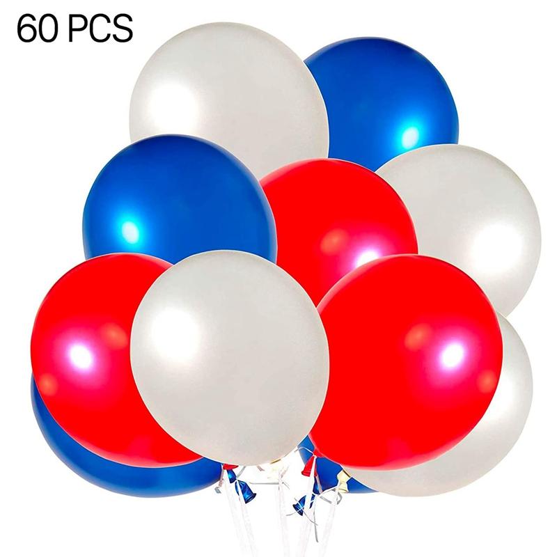 Party Decoration 60 Pack Red White And Blue Balloons 12 Inch Latex Perfect Birthday For All Occasions
Party Decoration 60 Pack Red White And Blue Balloons 12 Inch Latex Perfect Birthday For All Occasions