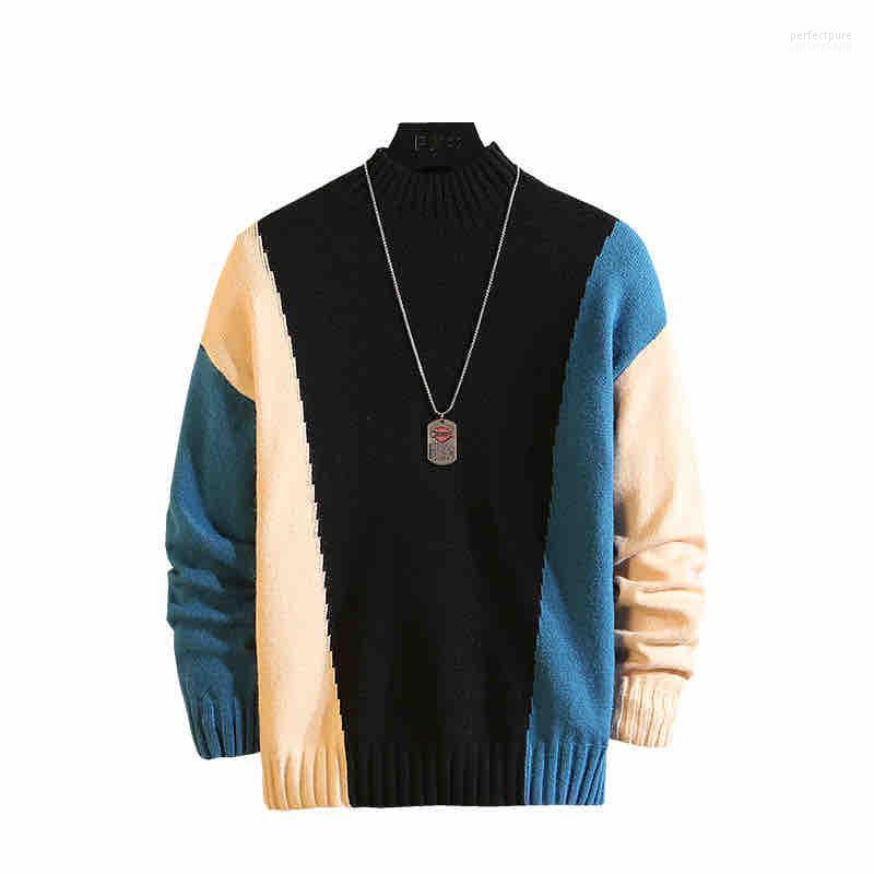 Men's Sweaters White Wall Hanging Shoot Autumn And Winter European American Hip-hop Contrast Color Sweater Bottoming Shirt Perf22, Black red
Men's Sweaters White Wall Hanging Shoot Autumn And Winter European American Hip-hop Contrast Color Sweater Bottoming Shirt Perf22, Black red