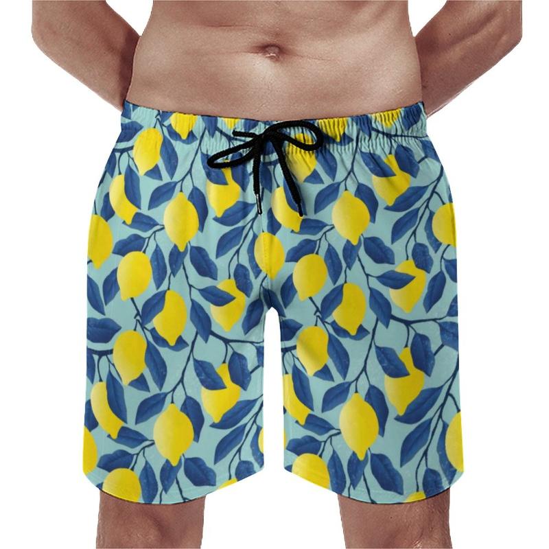 Men's Shorts Cute Lemon Board Funny Food Citrus Fruit Classic Beach Males Print Plus Size Swimming Trunks Birthday PresentMen's, Style-12
Men's Shorts Cute Lemon Board Funny Food Citrus Fruit Classic Beach Males Print Plus Size Swimming Trunks Birthday PresentMen's, Style-12