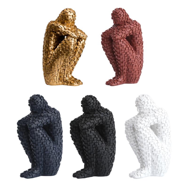 Decorative Objects & Figurines Ornament Gift Book Shelf Figurine Study Room Resin Character Statue Bookend Art Craft Sculpture Desktop Colle
Decorative Objects & Figurines Ornament Gift Book Shelf Figurine Study Room Resin Character Statue Bookend Art Craft Sculpture Desktop Colle