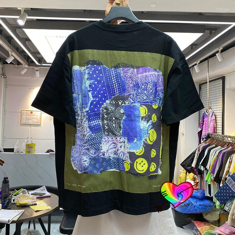 Men's T-Shirts KAPITAL MAN T-shirt Men Women Back Cashew Flower Graphic Logo Print Tee High Quality Tops Short SleeveMen's Mild22, Black
Men's T-Shirts KAPITAL MAN T-shirt Men Women Back Cashew Flower Graphic Logo Print Tee High Quality Tops Short SleeveMen's Mild22, Black