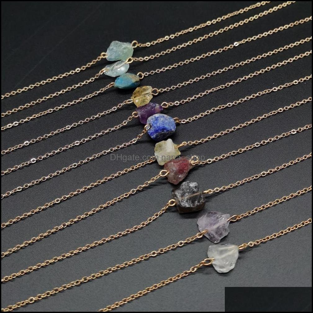 Pendant Necklaces Pendants Jewelry Natural Crystal Stone Irregarity Necklace Reiki Healing Lapis Lazi Tigers Eye Quartz Amethysts For Wome
Pendant Necklaces Pendants Jewelry Natural Crystal Stone Irregarity Necklace Reiki Healing Lapis Lazi Tigers Eye Quartz Amethysts For Wome