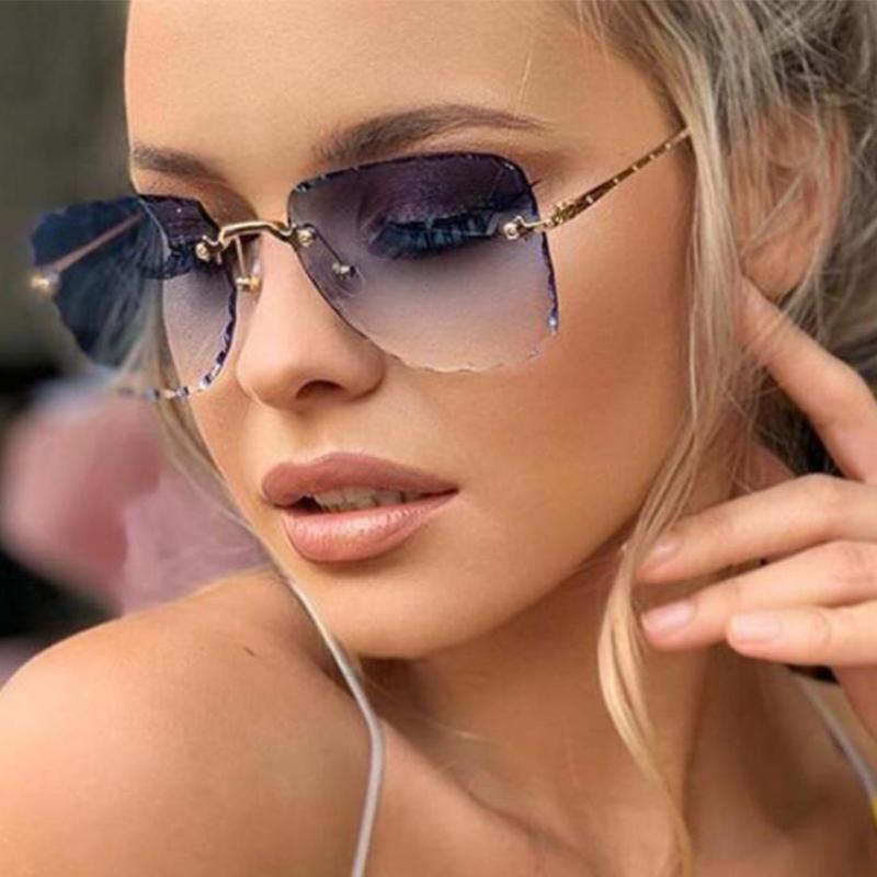 Sunglasses Luxury Designer Gradient Rimless Square Shades For Women Fashion Vintage Crystal Cutting Sun Glasses FramlessSunglasses
Sunglasses Luxury Designer Gradient Rimless Square Shades For Women Fashion Vintage Crystal Cutting Sun Glasses FramlessSunglasses