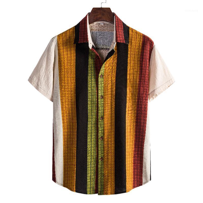 Men's Casual Shirts Hawaiian Shirt Men Cotton-linen Printed Short Sleeve Top Blouse Plus Size High Quality Summer 2022 Clothes#QQ, Beige
Men's Casual Shirts Hawaiian Shirt Men Cotton-linen Printed Short Sleeve Top Blouse Plus Size High Quality Summer 2022 Clothes#QQ, Beige