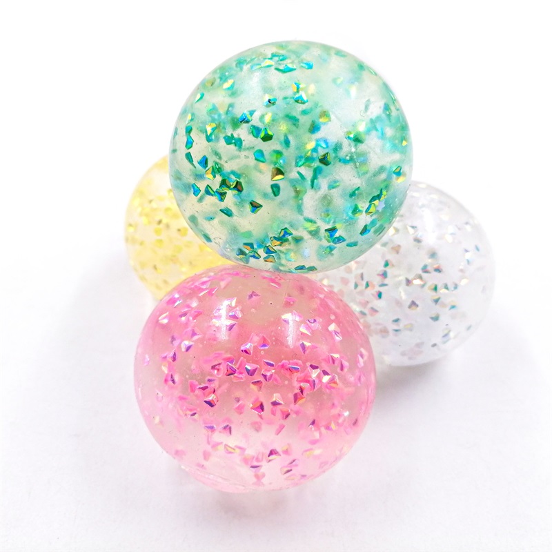 Fidget Toys New Kids Toys Squeeze Diamond Vent Ball Decompression Toy Children's Pinch Le Water Polo Manufacturer Wholesale