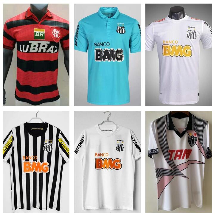 Neymar JR Ronaldinho Santos Retro 95 96 flamengo Soccer Jerseys 1995 100th Anniversary Romario Bebeto 2011 2012 2013 2014 Atletico Mineiro classic football shirts
Neymar JR Ronaldinho Santos Retro 95 96 flamengo Soccer Jerseys 1995 100th Anniversary Romario Bebeto 2011 2012 2013 2014 Atletico Mineiro classic football shirts