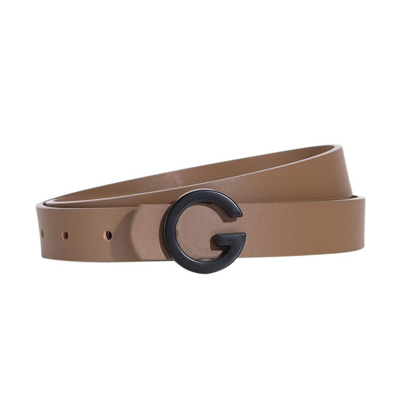 INS Niche Retro G Letter Buckle Belt Women Design Simple And Versatile First Layer Cowhide Jeans Belt Trend Fashion Accessories, Black
INS Niche Retro G Letter Buckle Belt Women Design Simple And Versatile First Layer Cowhide Jeans Belt Trend Fashion Accessories, Black