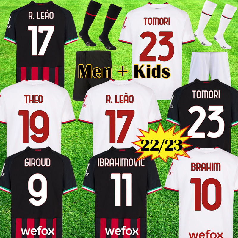 22 23 IBRAHIMOVIC AC soccer jerseys R LEAO 4TH fans GIROUD jersey PAQUETA ROMAGNOLI BRAHIM 2022 2023 THEO MILAN football shirt HERNANDEZ, League away
22 23 IBRAHIMOVIC AC soccer jerseys R LEAO 4TH fans GIROUD jersey PAQUETA ROMAGNOLI BRAHIM 2022 2023 THEO MILAN football shirt HERNANDEZ, League away
