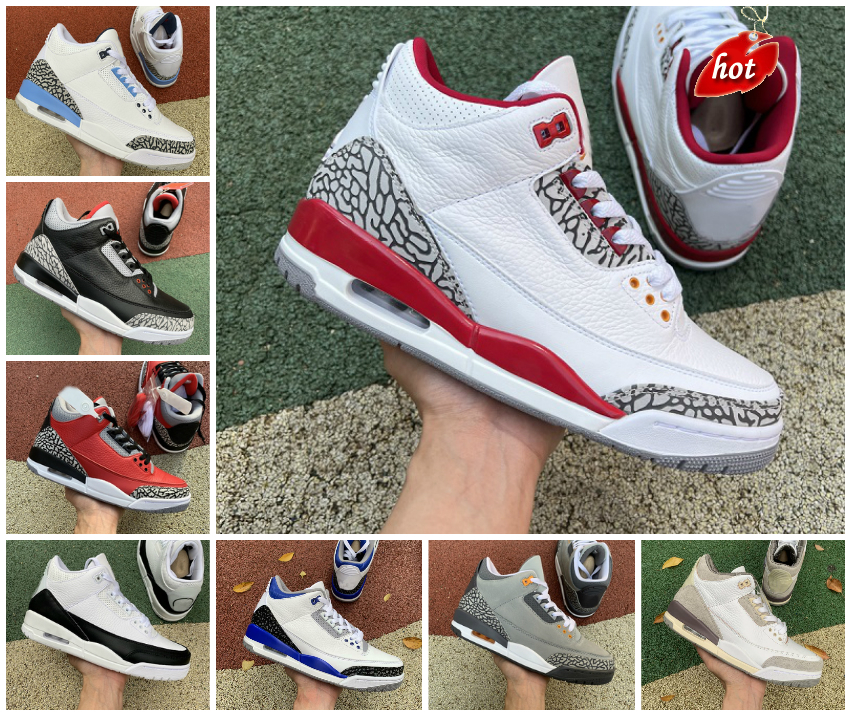 Jumpman 3 3s Cardinal Red Mens Basketball Shoes Racer Blue Rust Pink Cool Grey Maniere UNC Fragment Varsity Royal Court Purple White Black, J033
Jumpman 3 3s Cardinal Red Mens Basketball Shoes Racer Blue Rust Pink Cool Grey Maniere UNC Fragment Varsity Royal Court Purple White Black, J033