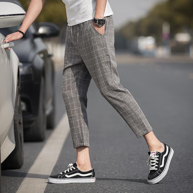 Men's Pants 2022 Casual Ankle-Length Plaid Men Trousers Hip Hop Jogger Sweatpants Streetwear Drop, Light grey
Men's Pants 2022 Casual Ankle-Length Plaid Men Trousers Hip Hop Jogger Sweatpants Streetwear Drop, Light grey