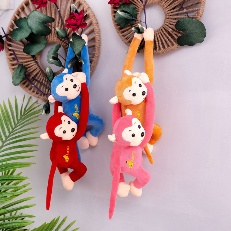 Plush doll 45CM hanging long arm monkey from to tail cute children gift doll Kid Toys Gifts New, Customize
Plush doll 45CM hanging long arm monkey from to tail cute children gift doll Kid Toys Gifts New, Customize