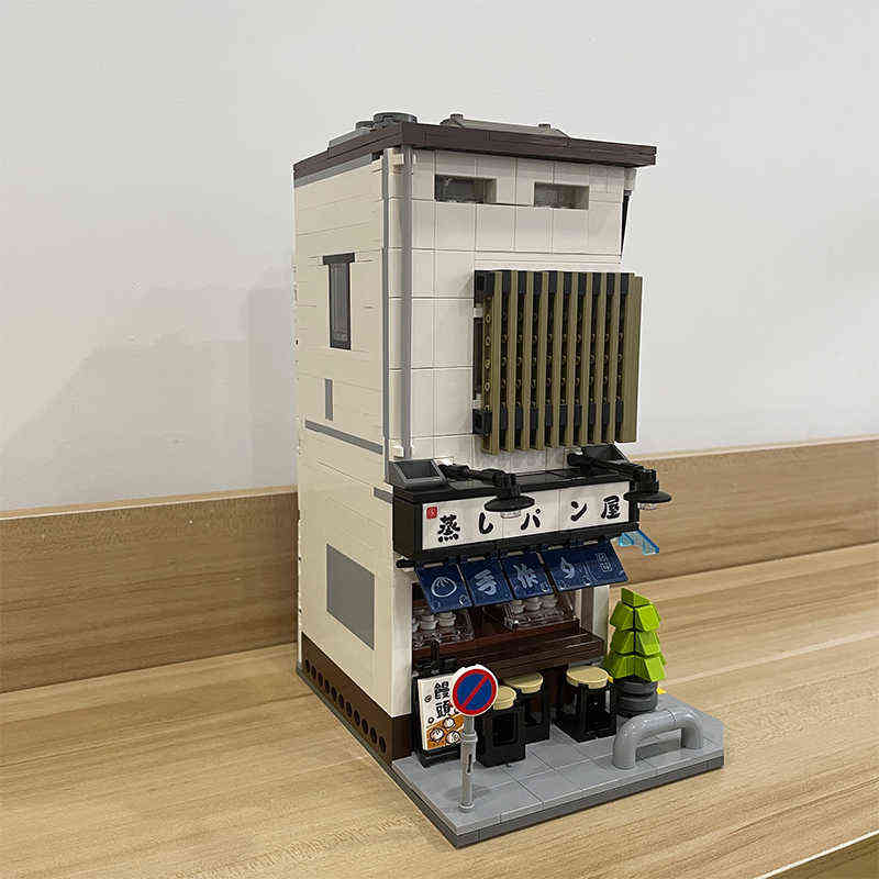 Japanese City Street View Block Steamed Bun Shop House Model with Light 1108PCS Building Blocks Brick Architecture Toy Kids Gift C66006 T220809 T230103
Japanese City Street View Block Steamed Bun Shop House Model with Light 1108PCS Building Blocks Brick Architecture Toy Kids Gift C66006 T220809 T230103