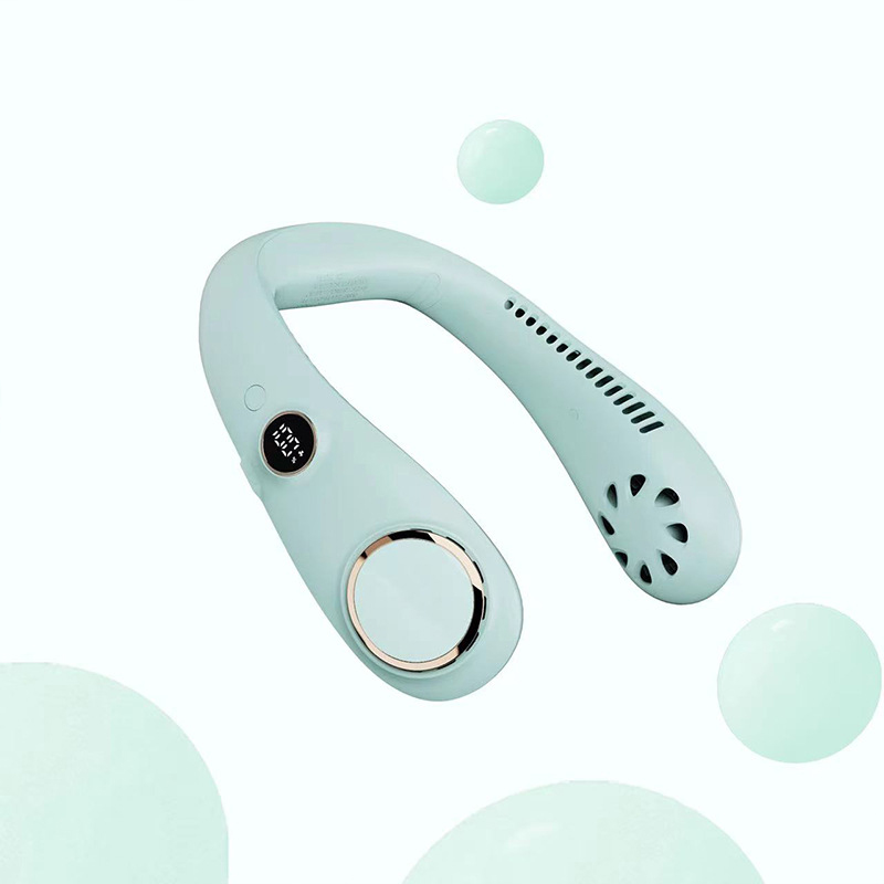 T69 Personal Air Conditioner Neck Fan Home Built-in Refrigerator Chip Wearable Cooling Fan LED Display with 360° Port Portable Summer Essentials
T69 Personal Air Conditioner Neck Fan Home Built-in Refrigerator Chip Wearable Cooling Fan LED Display with 360° Port Portable Summer Essentials