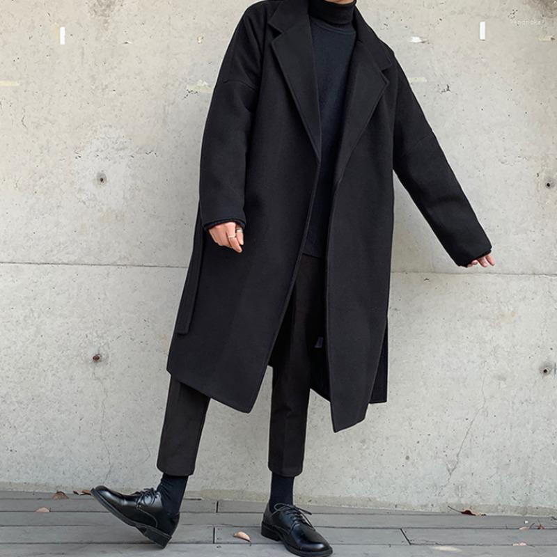 Men's Wool & Blends Winter Thick Woolen Coat Men Warm Fashion Casual Long Korean Loose Green Black Belt Mens Overcoat Kend22, Green conventional
Men's Wool & Blends Winter Thick Woolen Coat Men Warm Fashion Casual Long Korean Loose Green Black Belt Mens Overcoat Kend22, Green conventional