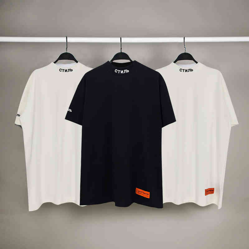 trend prestons t-shirts heron 2020ss HP crane high neck embroidery fog high street solid color base Shirt Short Sleeve T-Shirt, Black
trend prestons t-shirts heron 2020ss HP crane high neck embroidery fog high street solid color base Shirt Short Sleeve T-Shirt, Black