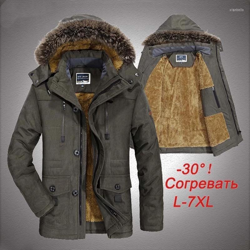 Men's Jackets Winter Jacket And Coat Men Multi-pocket Fur Collar Parkas Thicken Warm Hooded Military Outwear Fleece Long Casual, Blue
Men's Jackets Winter Jacket And Coat Men Multi-pocket Fur Collar Parkas Thicken Warm Hooded Military Outwear Fleece Long Casual, Blue