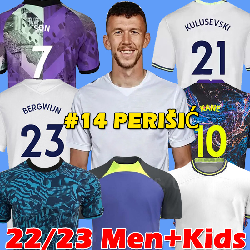22/23 KULUSEVSKI Soccer Jerseys 2021 2022 2023 KANE PERISIC SON HOJBJERG LO CELSO LUCAS NDOMBELE BRYAN ROMERO BERGWIJN Football BRYAN purple tops Men kids sets Shirts, 22-23 third
22/23 KULUSEVSKI Soccer Jerseys 2021 2022 2023 KANE PERISIC SON HOJBJERG LO CELSO LUCAS NDOMBELE BRYAN ROMERO BERGWIJN Football BRYAN purple tops Men kids sets Shirts, 22-23 third