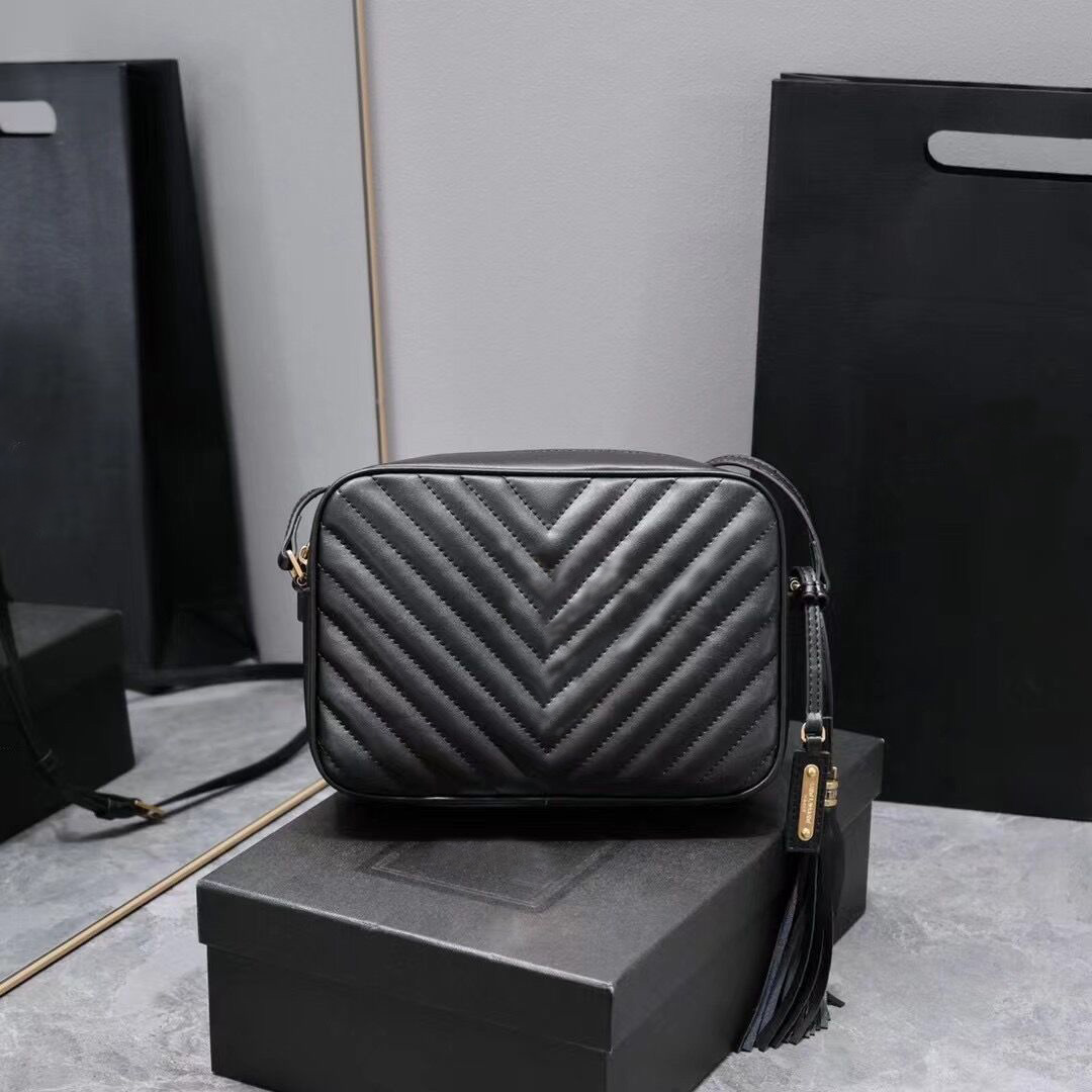 Newest style fashion Bags Genuine Leather Camera Bag Designer Handbags for Women Shoulder Bags, Black gold hardware
Newest style fashion Bags Genuine Leather Camera Bag Designer Handbags for Women Shoulder Bags, Black gold hardware