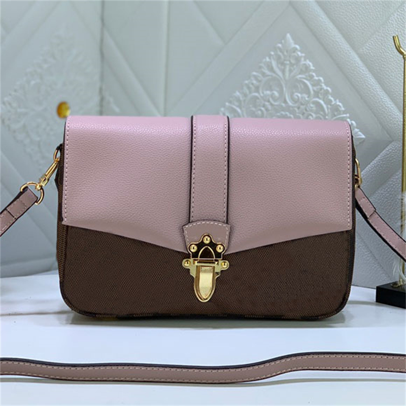 fashion brand womens WIGHT bags shoulder bag damier ebene women clapton raisin handbags designer purse N64418