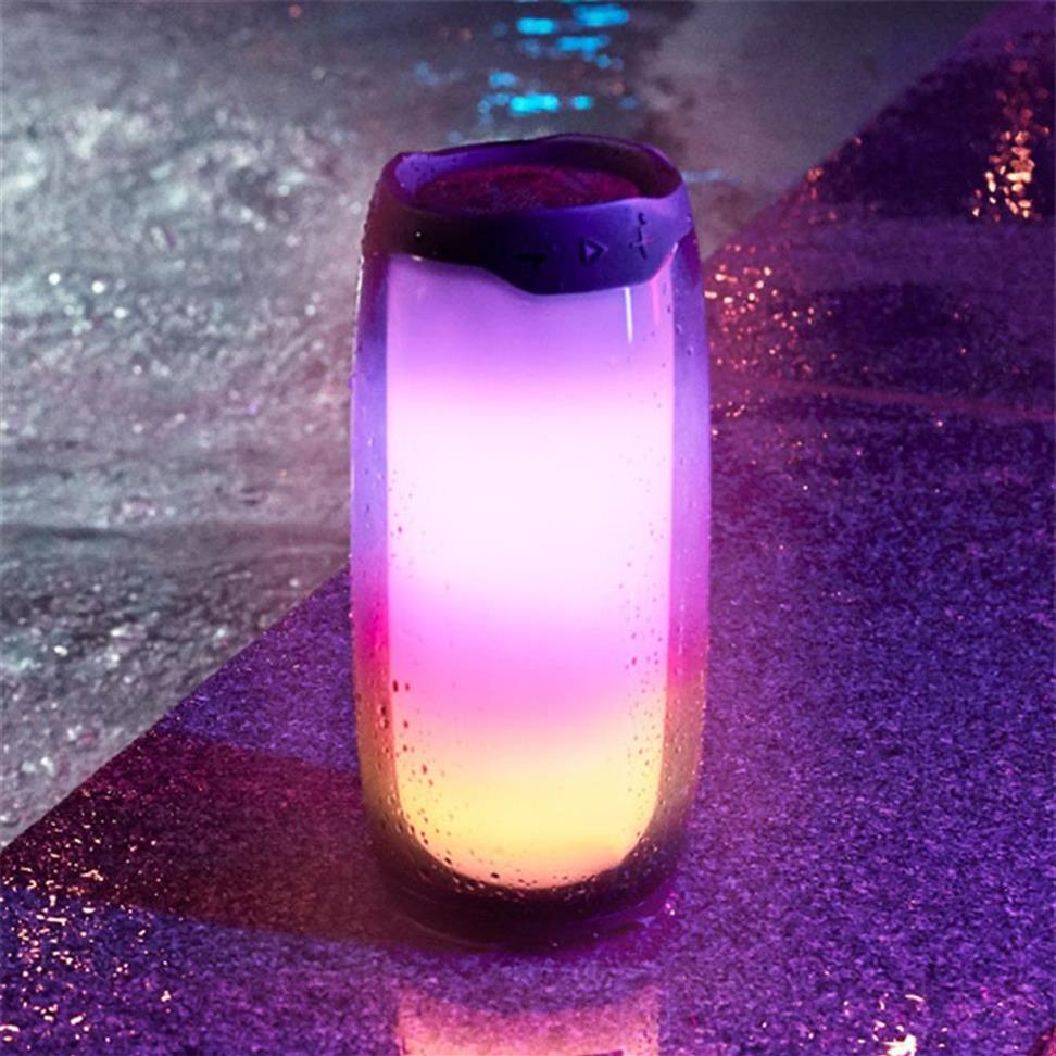 Top Pulse 4 Mini Portable Bluetooth Wireless Speakers 4Colors with LED Light Speaker In Stock210z2872