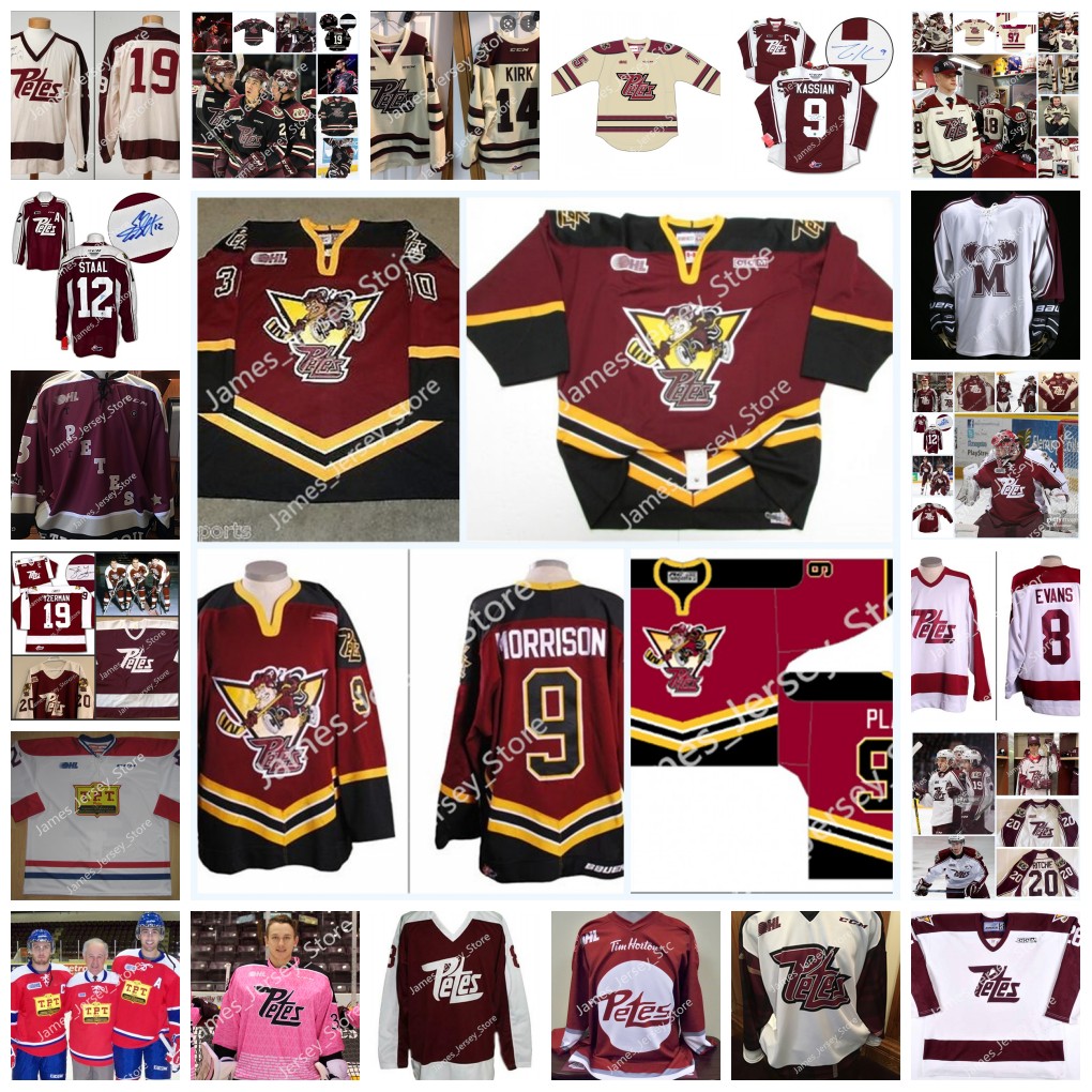 2022 Custom OHL Peterborough Petes Stitched Hockey Jersey 8 Ryan Gagner 27 James Guo 5 Quinton Page 7 Shawn Spearing 17 Zack Lewis 30 Tye Austin Cole Patey Liam Sztuska
2022 Custom OHL Peterborough Petes Stitched Hockey Jersey 8 Ryan Gagner 27 James Guo 5 Quinton Page 7 Shawn Spearing 17 Zack Lewis 30 Tye Austin Cole Patey Liam Sztuska