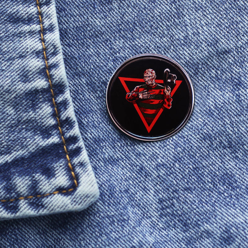 Dream murderer Freddy horror Brooch, As picture
Dream murderer Freddy horror Brooch, As picture