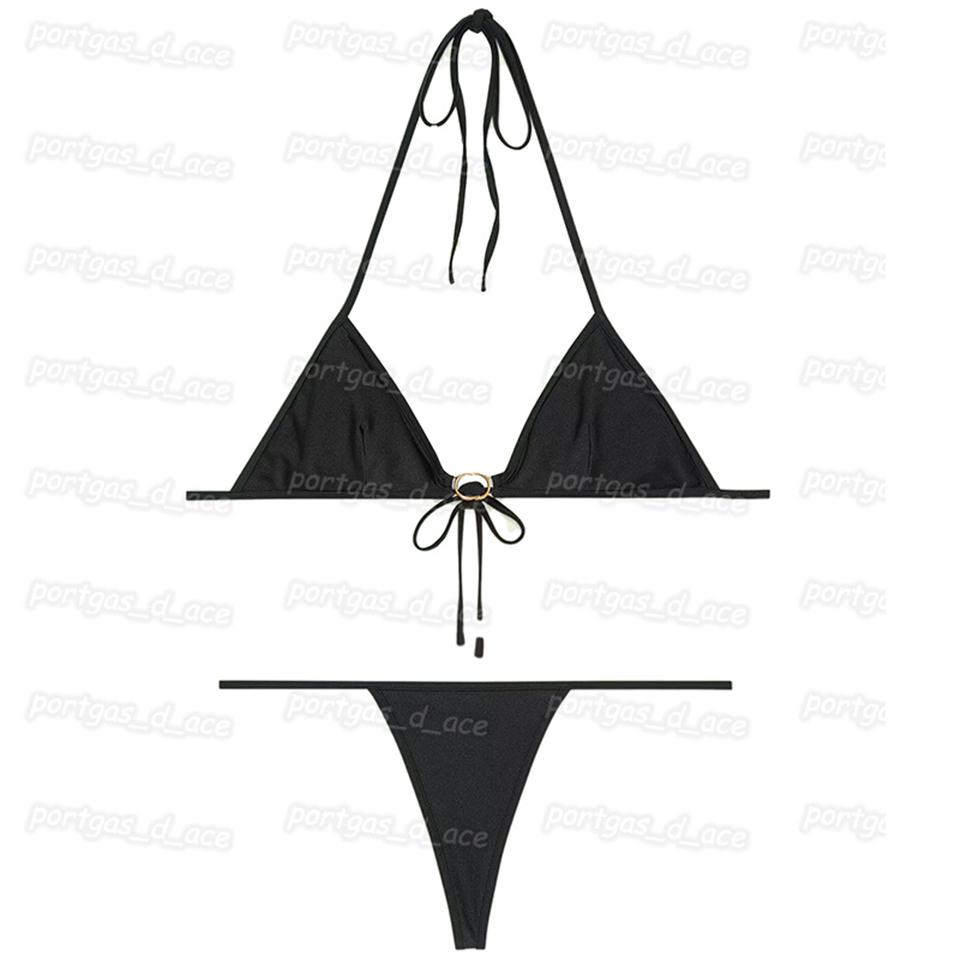 Interlocking Letters Bikinis Swimwear Women Sexy Black Halter Bras Sets Womens Pool Beach Thongs Fashion Underwear Lingerie Set290k
Interlocking Letters Bikinis Swimwear Women Sexy Black Halter Bras Sets Womens Pool Beach Thongs Fashion Underwear Lingerie Set290k