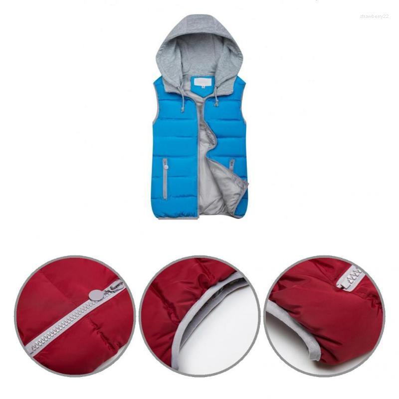 Women's Vests Casual Down Cotton Vest All Match Autumn Winter Hooded Korean Style Waistcoat Women Quilted Stra22, Blue
Women's Vests Casual Down Cotton Vest All Match Autumn Winter Hooded Korean Style Waistcoat Women Quilted Stra22, Blue