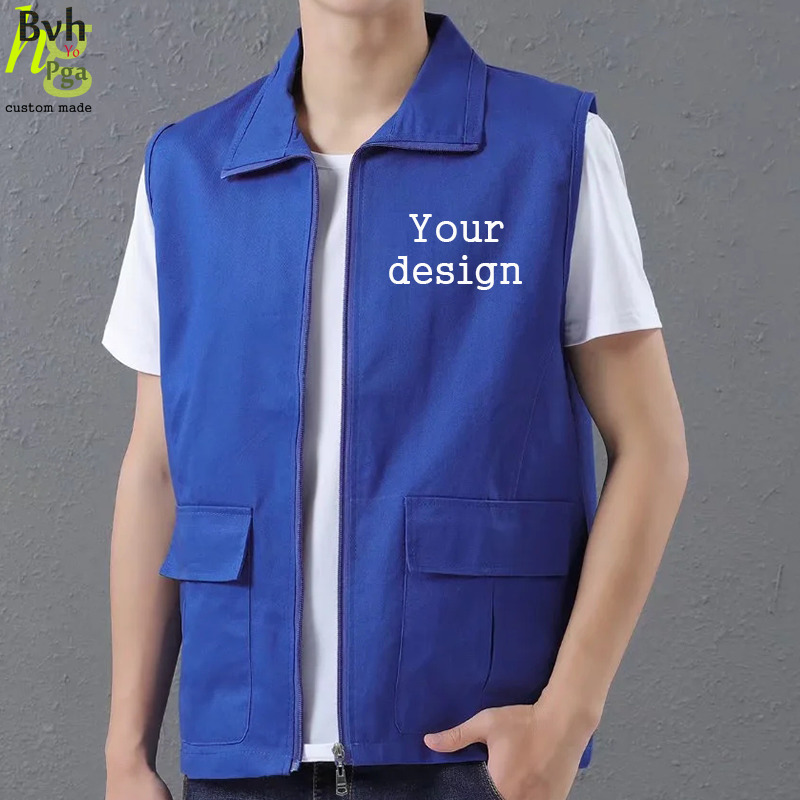 KustomDesain Rompi Katun Murni Pribadi untuk Pria dan Wanita Jaket Seragam KerjaSantaiIklan 220613, Royal blue
KustomDesain Rompi Katun Murni Pribadi untuk Pria dan Wanita Jaket Seragam KerjaSantaiIklan 220613, Royal blue