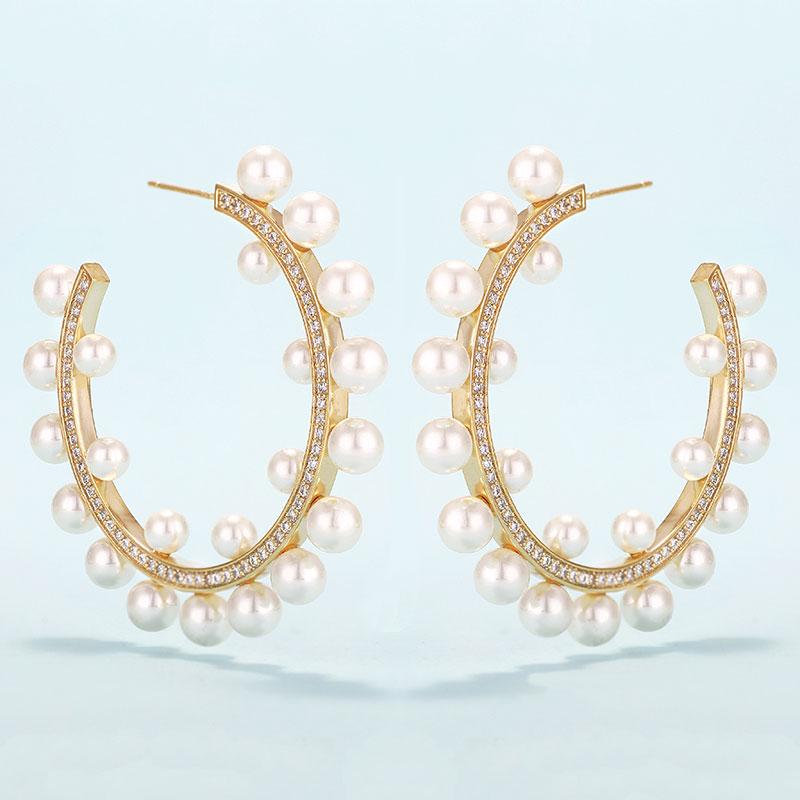 Dangle & Chandelier GODK 2022 Imitation Pearl Charms Women Earrings Fashion Jewelry Cubic Zircon Drop For Wedding Party Accessories
Dangle & Chandelier GODK 2022 Imitation Pearl Charms Women Earrings Fashion Jewelry Cubic Zircon Drop For Wedding Party Accessories