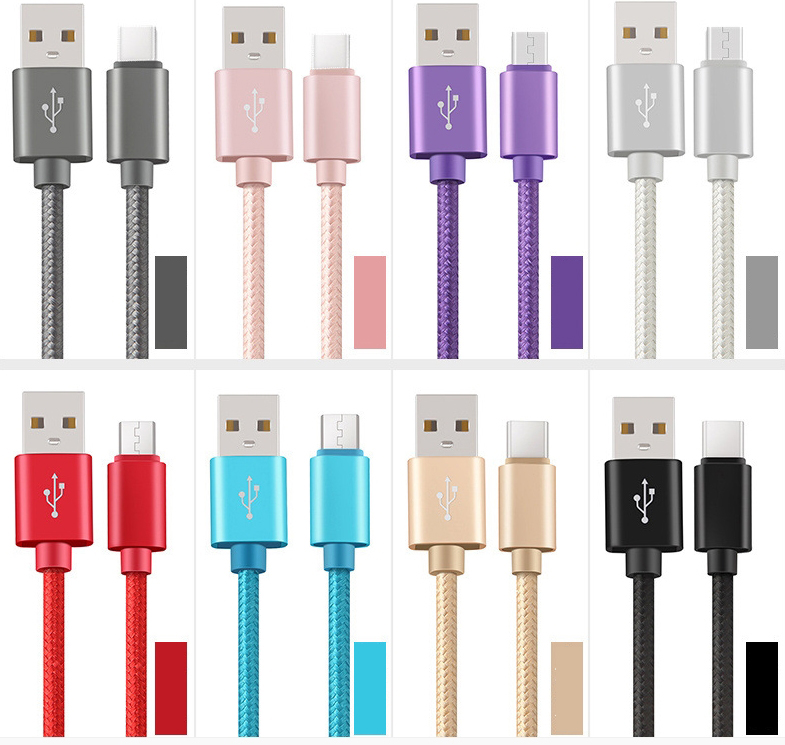 1m 2m 3m Type c Micro Usb Cable Braided Nylon Alloy Metal Cables For android phone any phones, Gold
1m 2m 3m Type c Micro Usb Cable Braided Nylon Alloy Metal Cables For android phone any phones, Gold