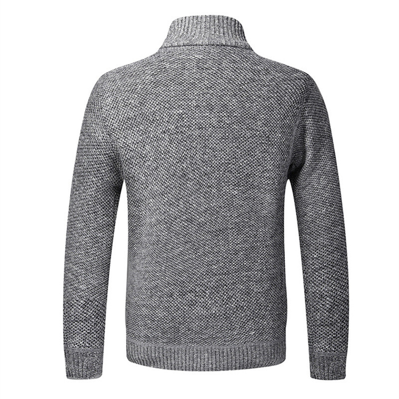 Mens Jackets AIOPESON Autumn Winter Mens Jacket Slim Fit Stand Collar 220823