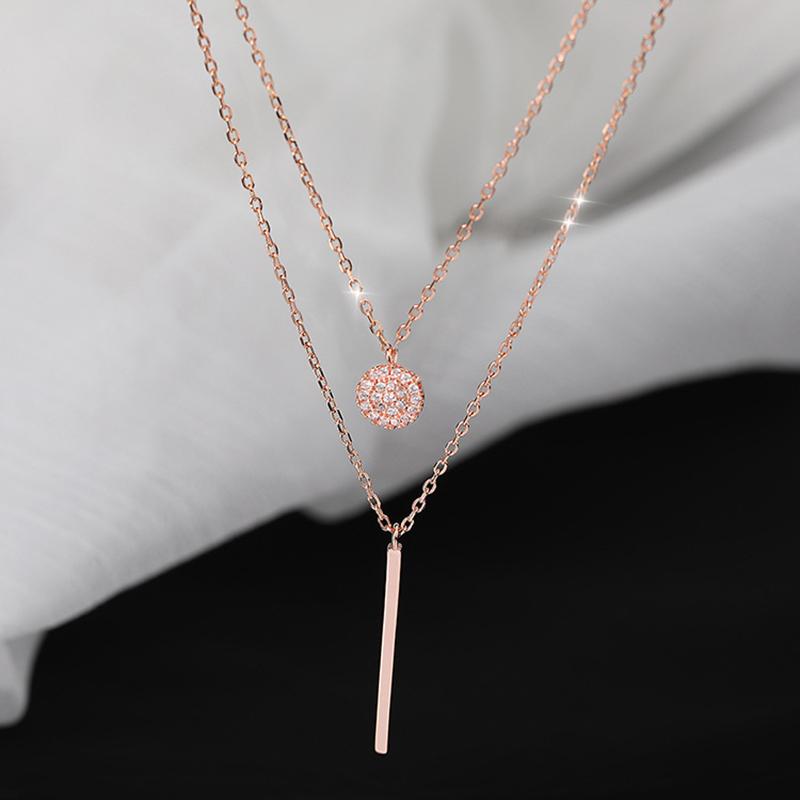 Pendant Necklaces Layered Geometric Necklace For Women Korean Fashion Crystal Round Choker Chain Accessories Jewelry Gift KBN061Pendant
Pendant Necklaces Layered Geometric Necklace For Women Korean Fashion Crystal Round Choker Chain Accessories Jewelry Gift KBN061Pendant