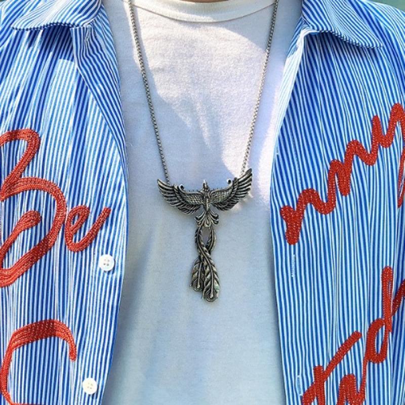 Pendant Necklaces Fashion Classic Creative 3D Chinese Mascot Animal Phoenix For Men Trend Charm Jewelry GiftPendantPendant
Pendant Necklaces Fashion Classic Creative 3D Chinese Mascot Animal Phoenix For Men Trend Charm Jewelry GiftPendantPendant