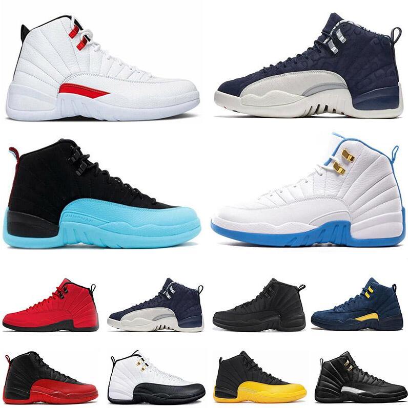 Men Jumpman 12 12s Basketball Shoes Legend blue low Bright Citrus Red Flint Black Hyper Royal 12 Reverse Flu Game Twist mens sneakers, 38
Men Jumpman 12 12s Basketball Shoes Legend blue low Bright Citrus Red Flint Black Hyper Royal 12 Reverse Flu Game Twist mens sneakers, 38
