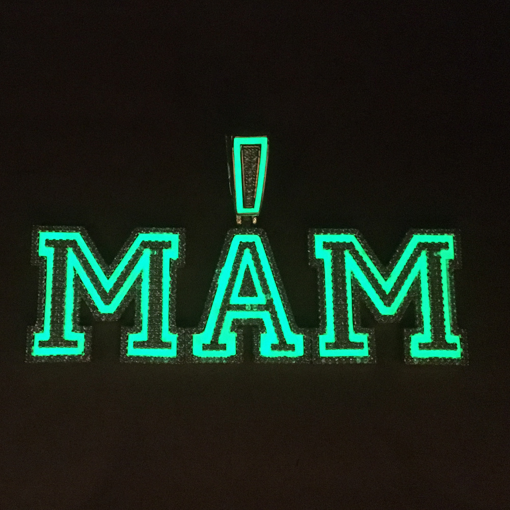 Men Women Gold Plated Bling CZ Luminous Custom Name Letter Name Pendant Necklace With 24inch Rope Chain
Men Women Gold Plated Bling CZ Luminous Custom Name Letter Name Pendant Necklace With 24inch Rope Chain