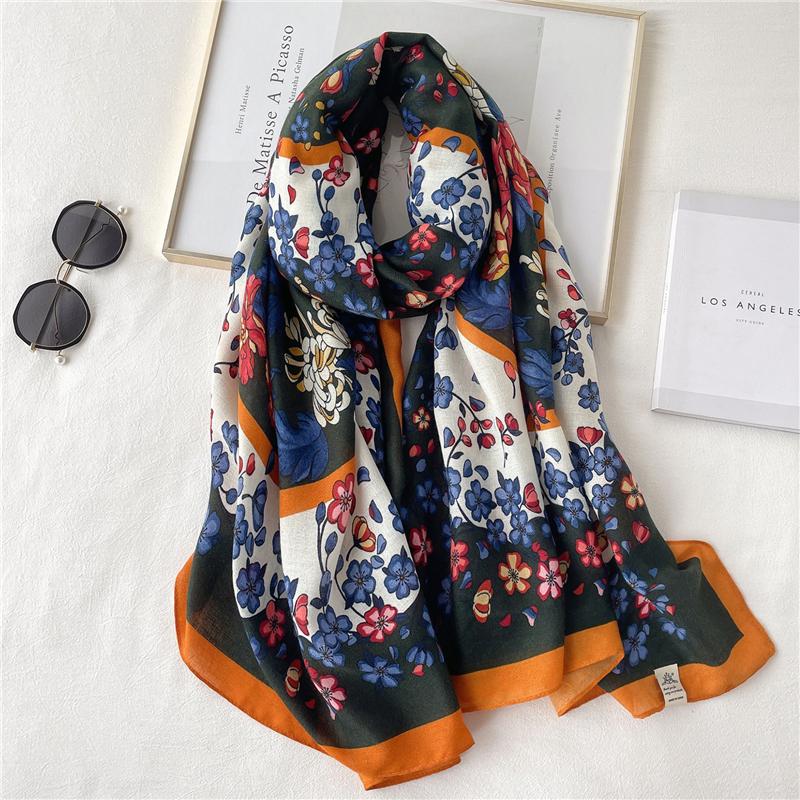 Scarves Brand Warm Scarf Women Luxury Print Cotton Winter Autumn Shawl Wrap Bandana Female Muslim Headband Neck Hijab FoulardScarves
Scarves Brand Warm Scarf Women Luxury Print Cotton Winter Autumn Shawl Wrap Bandana Female Muslim Headband Neck Hijab FoulardScarves