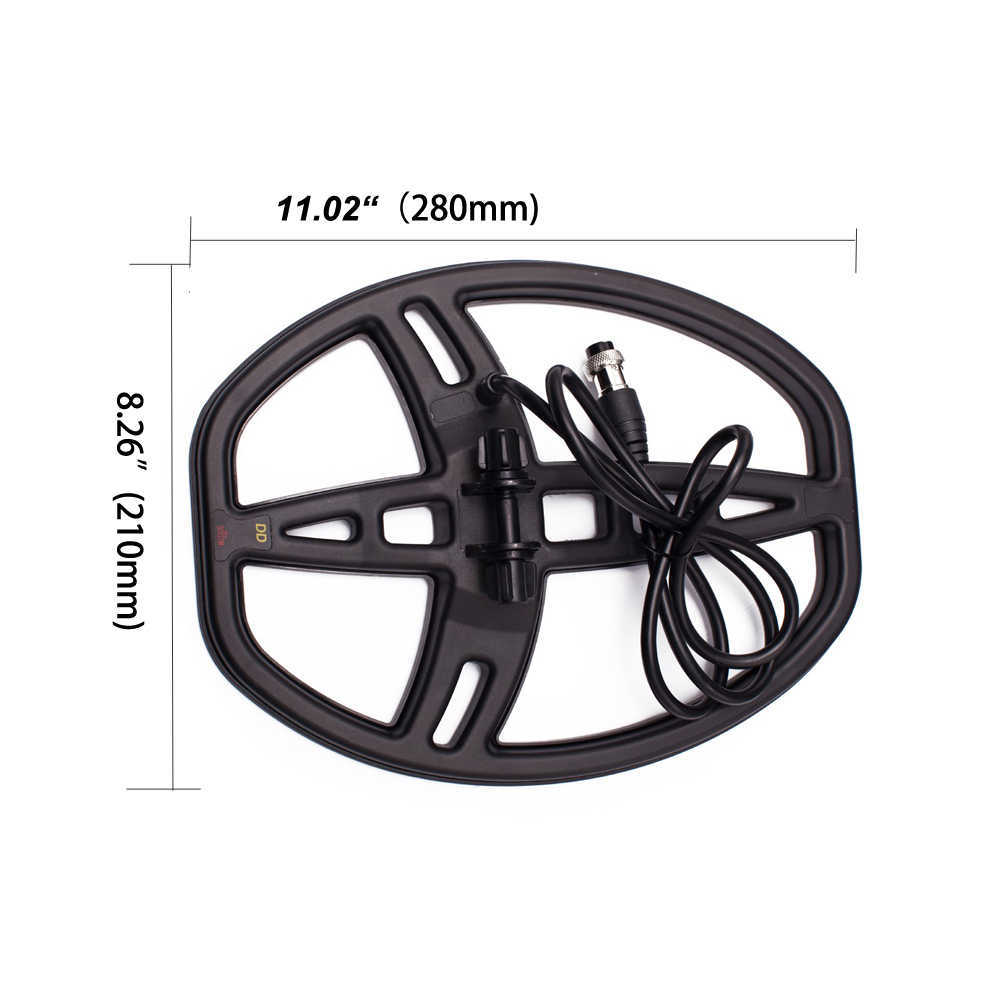 Underground Metal Detector MD-6350 Professional Gold Digger Treasure Hunter LCD Display Pinpointer Metal detector Coil