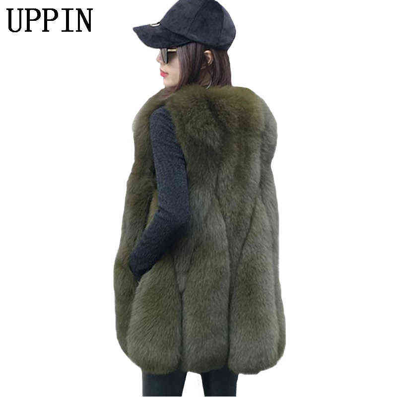 Uppin New Arrival 2019 Winter Warm Fashion Women Faux Fur Vest Outerwear Womens Fox Coat Female Plus Size s-3XL J220719, Ligth grey
Uppin New Arrival 2019 Winter Warm Fashion Women Faux Fur Vest Outerwear Womens Fox Coat Female Plus Size s-3XL J220719, Ligth grey