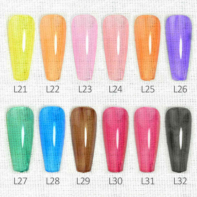 NXY Nail Gel 5g Sliver Painting Metal Effect Polish Liner Drawing Basic Color Glass Glaze Transparent Varnish 0328