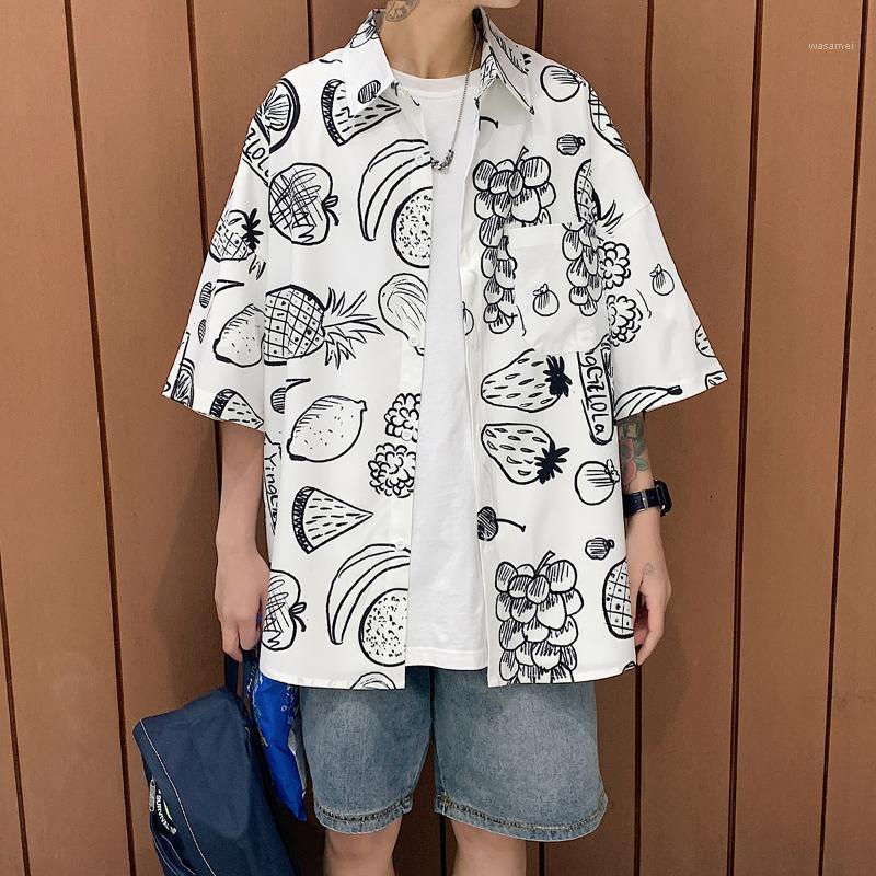 Plus Size 5XL-M Summer Men Clothing 2022 Casual Shirts Short Sleeve Fashion Fruits Print Loose Blouse Homme Streetwear All Match Men's, Black
Plus Size 5XL-M Summer Men Clothing 2022 Casual Shirts Short Sleeve Fashion Fruits Print Loose Blouse Homme Streetwear All Match Men's, Black