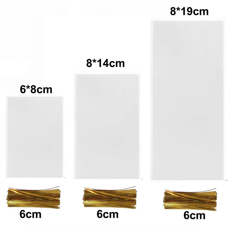 StoBag Clear Plastic Bag Flat Open Top For Candy Cookie Bread Food Opp Cake Gift Packaging Bags Wedding Party DIY Cello 100pcs
StoBag Clear Plastic Bag Flat Open Top For Candy Cookie Bread Food Opp Cake Gift Packaging Bags Wedding Party DIY Cello 100pcs