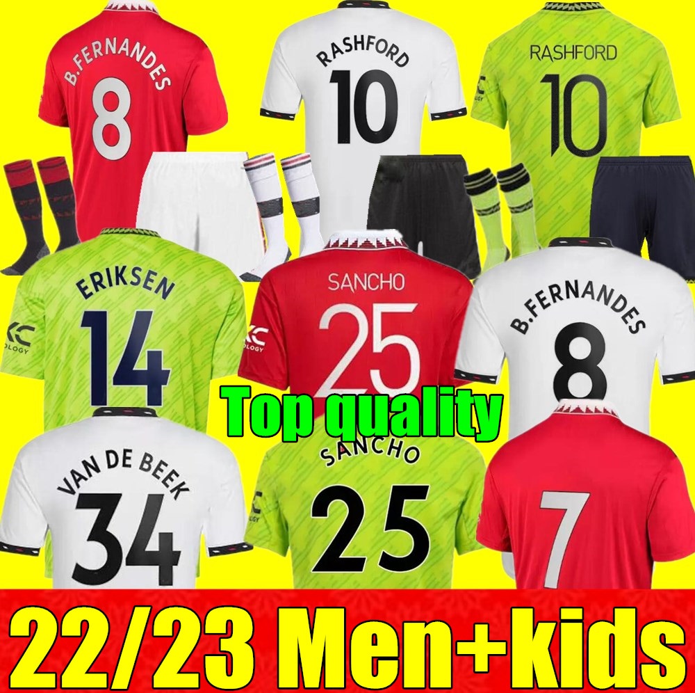 New 22 23 adult Man Men kids kit soccer jersey 2022 2023 home SANCHO CAVANI MANS UTDS VAN DE BEEK MANCHESTER B. FERNANDES RASHFORD LINGARD football shirt, Kids 3rd+socks
New 22 23 adult Man Men kids kit soccer jersey 2022 2023 home SANCHO CAVANI MANS UTDS VAN DE BEEK MANCHESTER B. FERNANDES RASHFORD LINGARD football shirt, Kids 3rd+socks